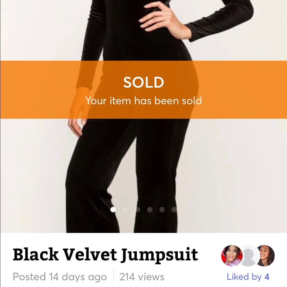 Velvet Black jumpsuit